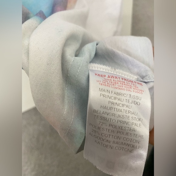 BROOK HAVEN Tie Dye Crewneck Short Sleeve T-Shirt in Large - Picture 4 of 5